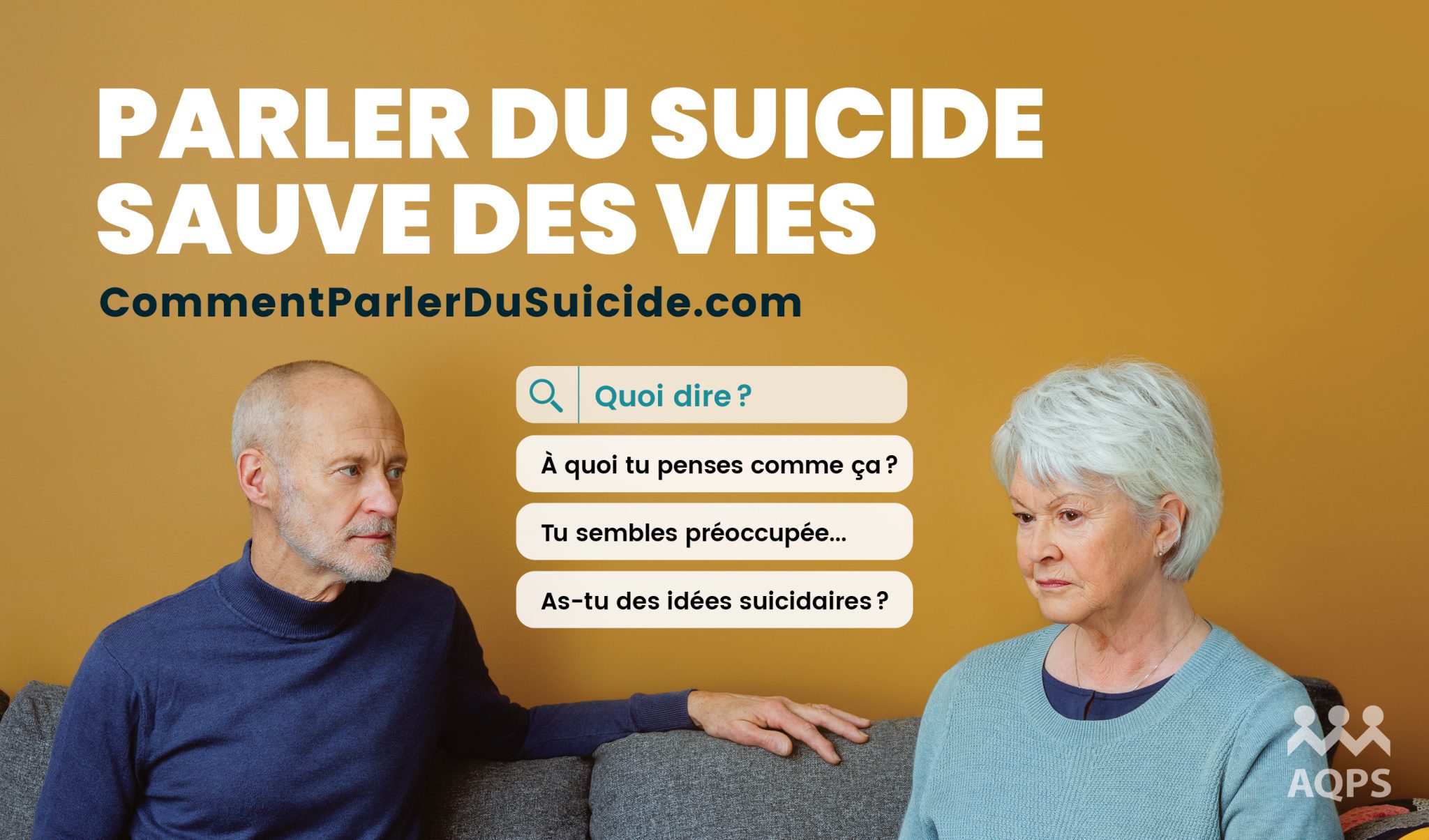 SEMAINE NATIONALE DE PRÉVENTION DU SUICIDE Parler du suicide sauve des vies Shannon
