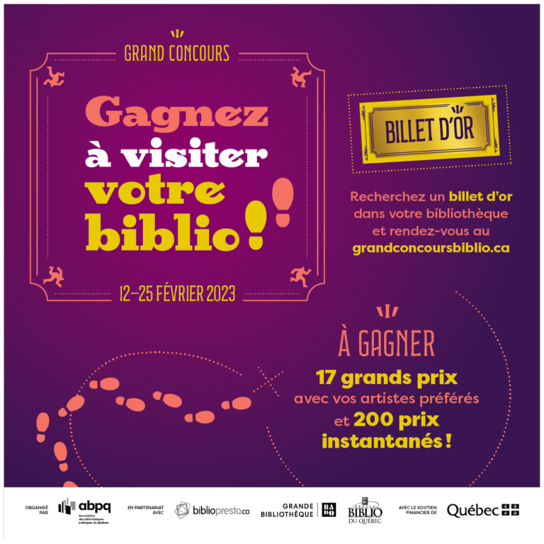 Concours Gagnez À Visiter Votre Biblio Shannon